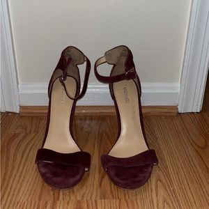Maroon Michael “Samantha” Heels